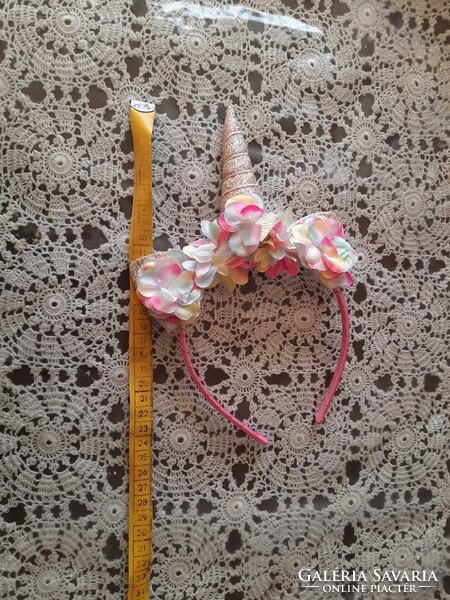 Plush toy, unicorn headband, little girl costume, negotiable