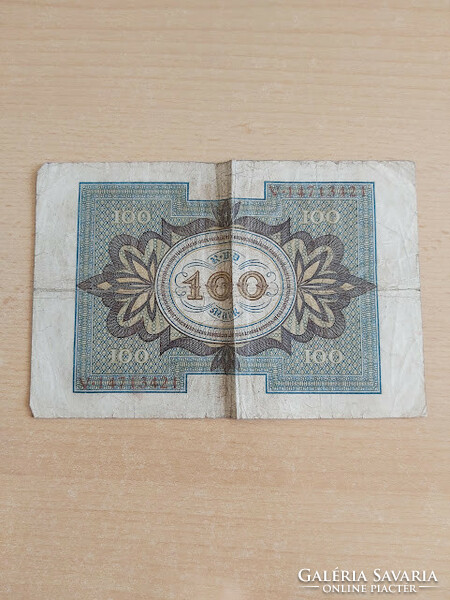 NÉMETORSZÁG 100 MÁRKA 1920  V147