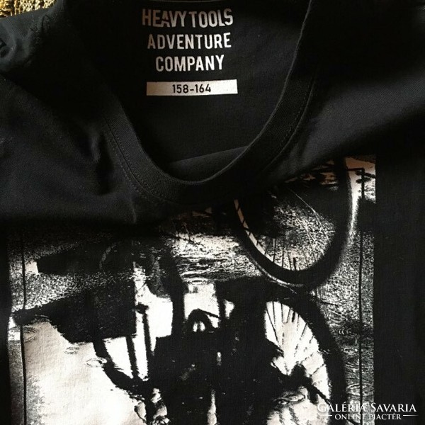 Heavy tools - black cycling t-shirt - new size 158/164