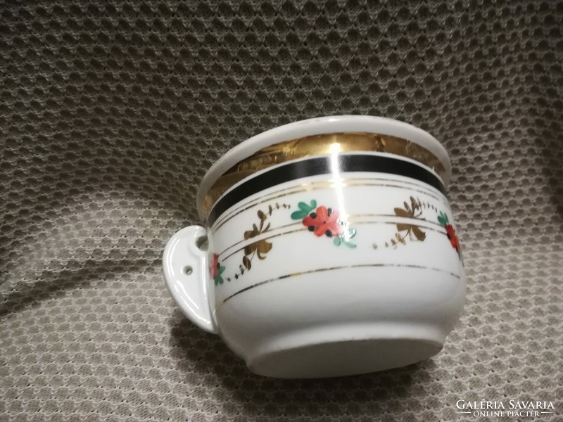 Vastag falú, porcelán komacsésze