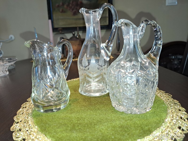 Glass spouts 3 pcs