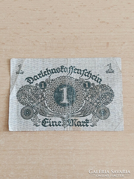 Germany 1 mark 1920 darlehnkassenschein 222