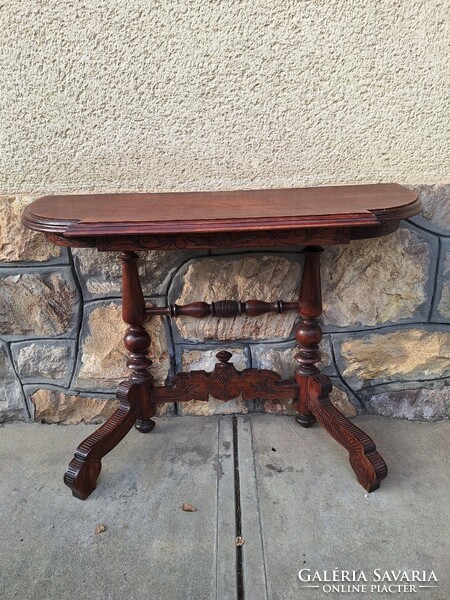 Tin German console table