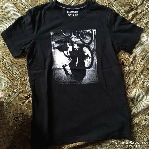 Heavy tools - black cycling t-shirt - new size 158/164