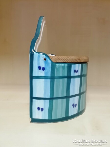 Retro ceramic wall salt shaker