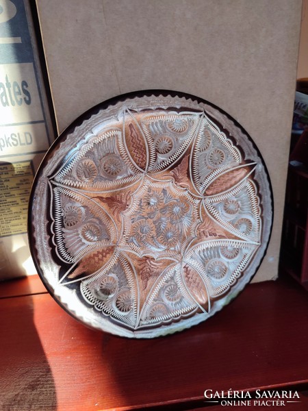 Decorative copper plate