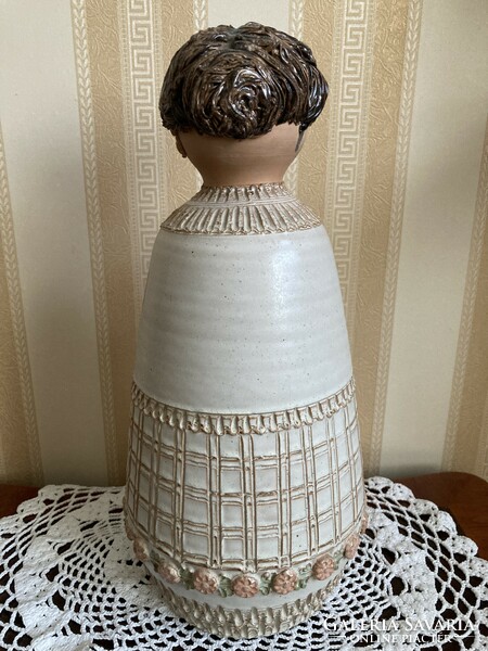 Huge ceramic figure of Mary from Szilágy / first communion