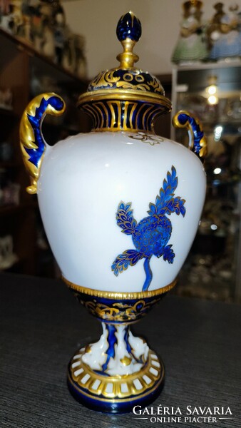 Antik Royal Dux fedeles váza