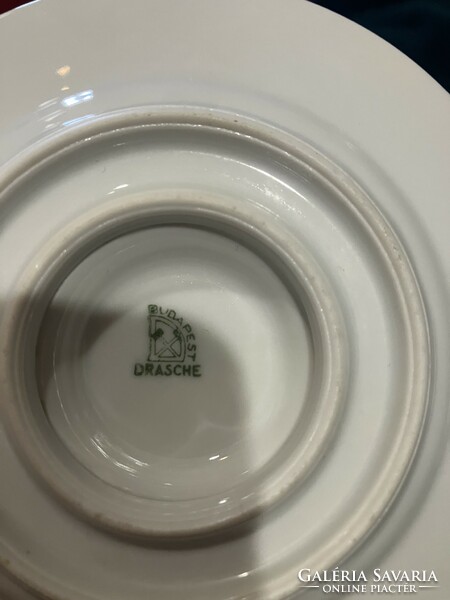 Drasche porcelain sauce bowls with feet (2 pcs)