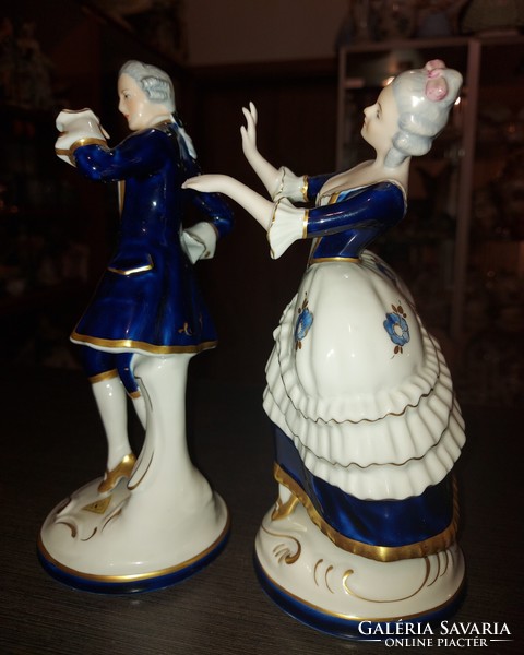 Royal Dux páros figurák