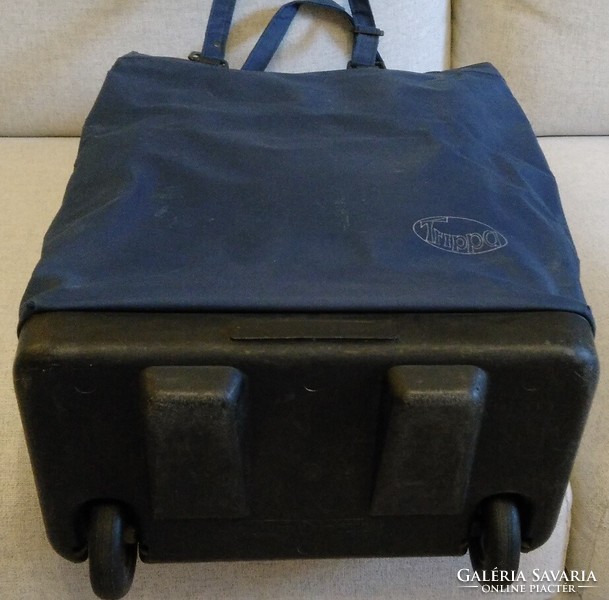 Bag standing - rolling, shopping - travel bag - practical, sturdy, foldable, space-saving