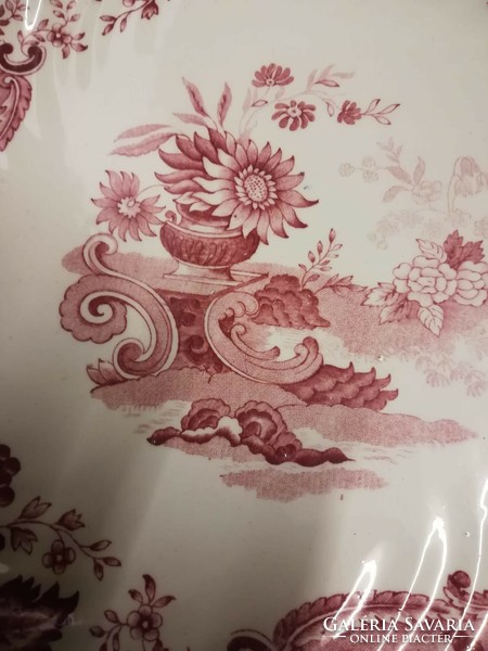 Copeland earthenware cake plate with May decoration