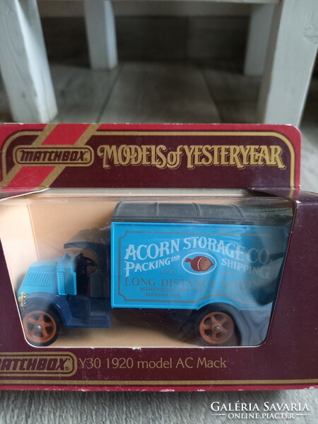 1984 matchbox: ac mack truck (models of yesteryear series)