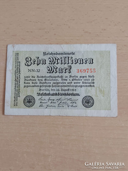 Germany 10 million marks 10 millionen marks 1923 nn-32