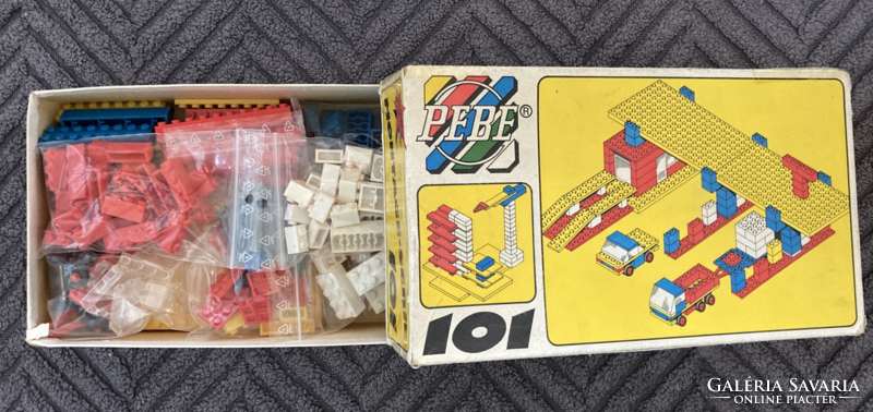 Original pebe 101 east german ndk lego 1977 retro in original box
