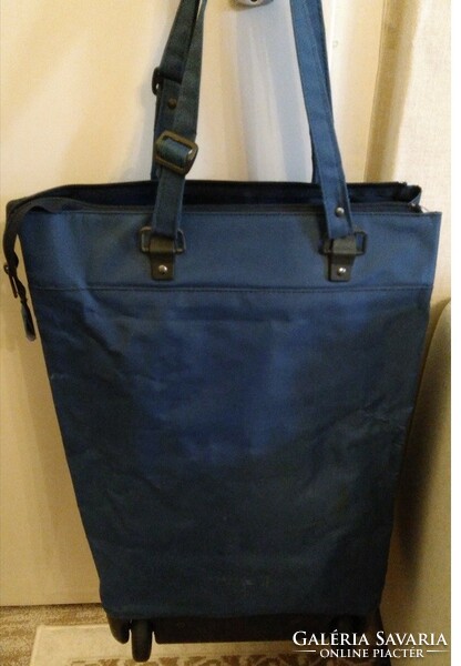 Bag standing - rolling, shopping - travel bag - practical, sturdy, foldable, space-saving