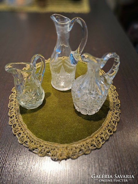 Glass spouts 3 pcs