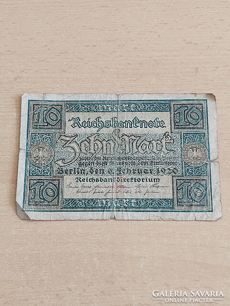 Germany 10 marks 1920 q407