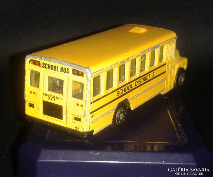 1985 Matchbox District 2 School Bus