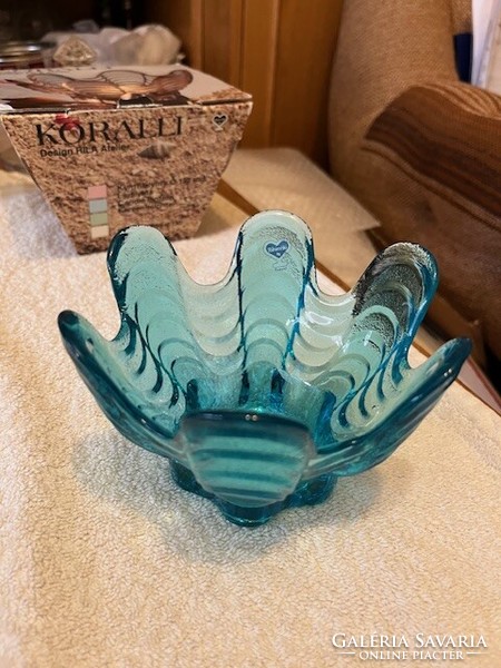 Colored glass bowl for sale