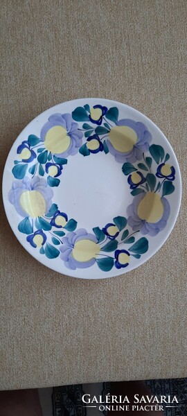 Polish faience wall plate