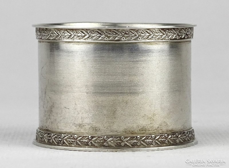 1Q018 Régi jelzett ezüst szalvétagyűrű 30 g