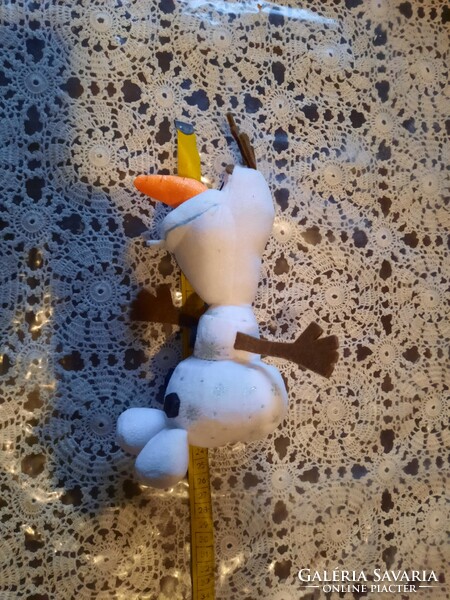 Plush toy, Olaf the snowman from the fairy tale of ice magic, negotiable