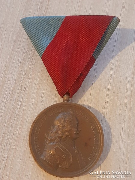 Felvidéki Emlékérem 1938 II. Rákóczi Ferenc bronz érem