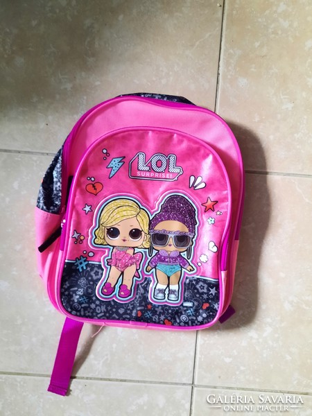 Little girl's backpack, lol surprise pattern, brand new, negotiable