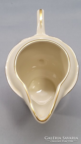 Zsolnay Bambusz mintás porcelán kávés, mokkás tejkiöntő