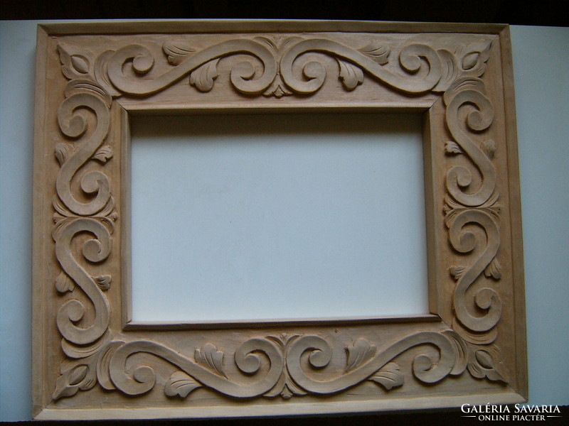 Mirror frame picture frame Florentine frame wooden frame carved frame unique wooden frame wood sculpture antique frame