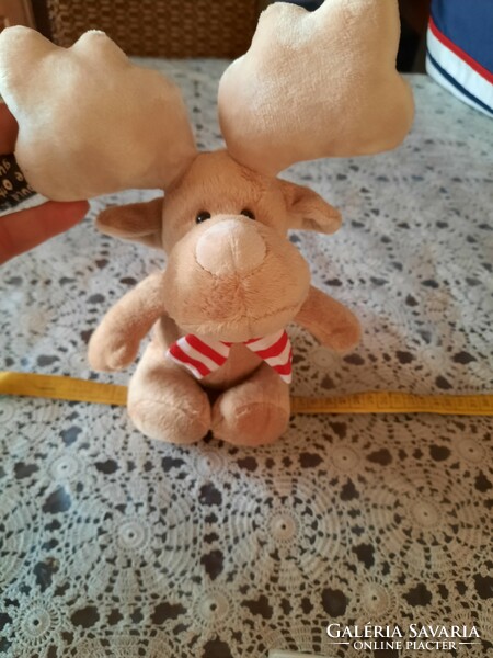 Plush toy, kinder reindeer, 30 cm, negotiable