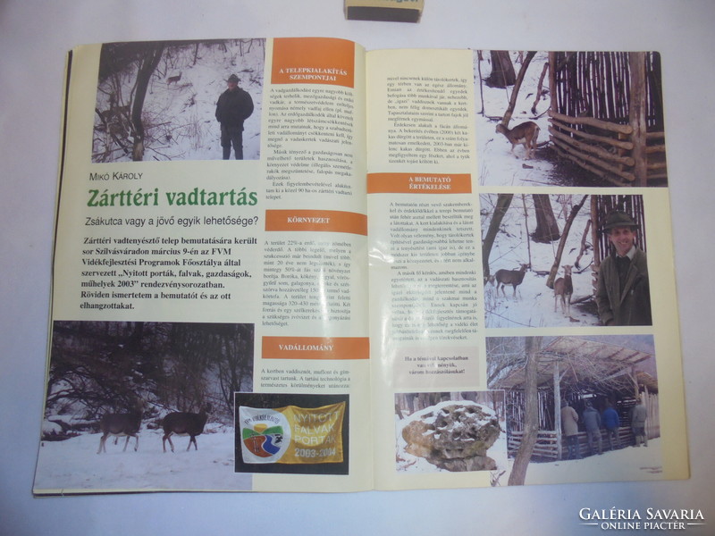 A vadgazda - vadászmagazin 2004 /?/ - régi újság ajándékba, születésnapra