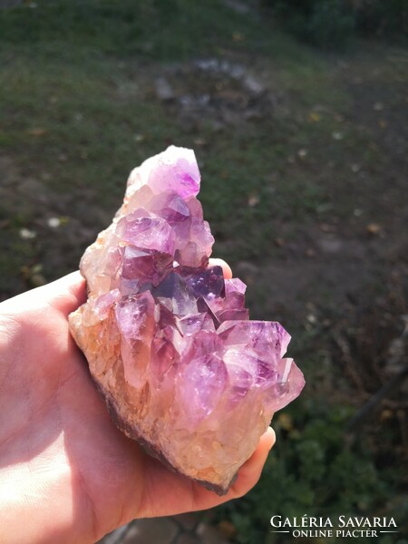 Amethyst crystal, mineral