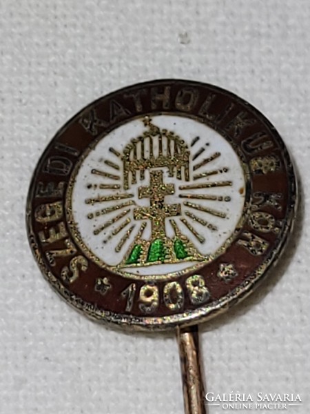 Szeged Catholic Circle 1908 badge