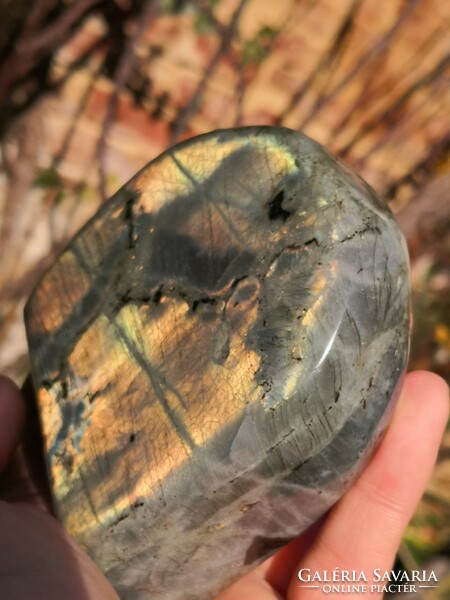 Beautiful labradorite crystal, mineral