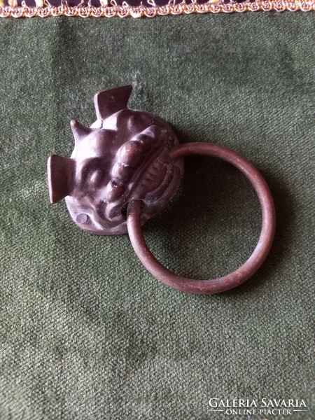 Copper door knocker