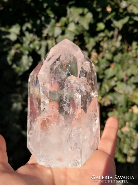 Large rock crystal, mineral