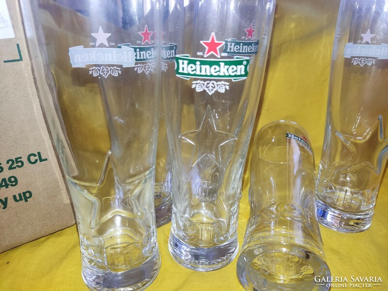 Heineken 0.25 pohár szett