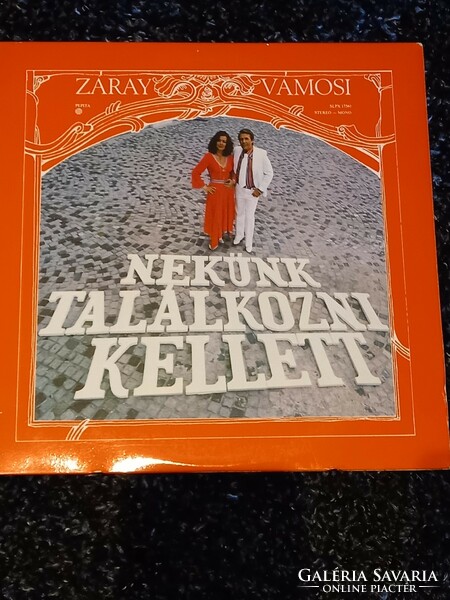 Záray Vámosi Nekünk találkozni kellett 1978