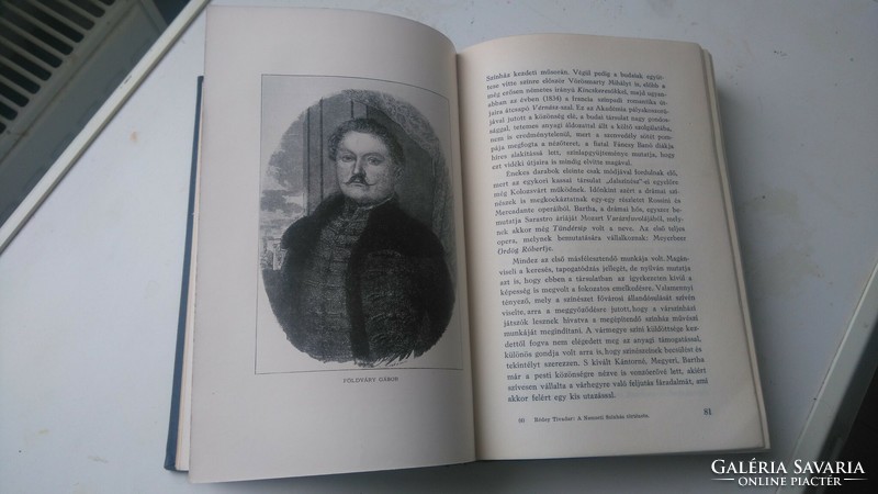 Rédey Tivadar - the history of the National Theater - 1937 collector's condition!