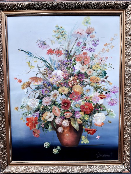 Orsovai Valéria (1943-) Nagy Virágcsendélet