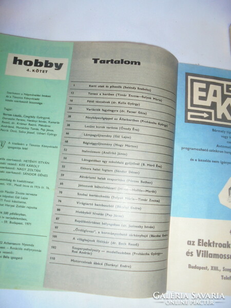 Hobby magazine 1971 - Volume 4