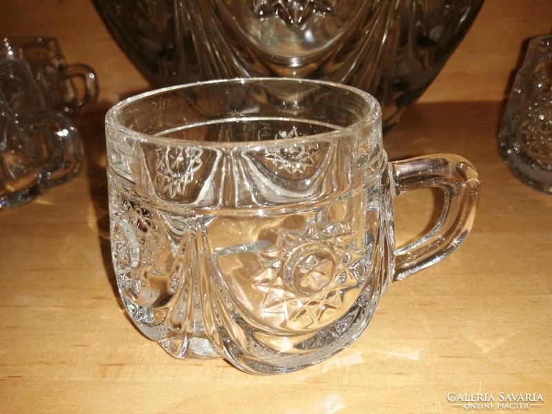 Thick Cut Glass Bowl Set (fp)
