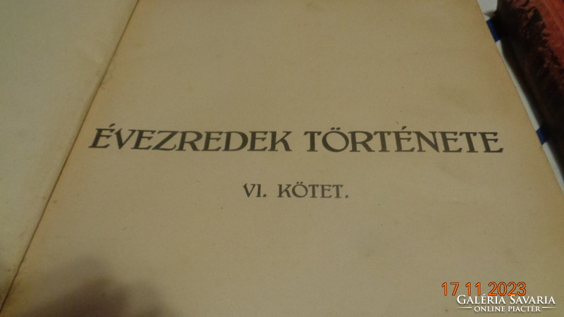 Évezredek története  , IV .  és VI . kötet