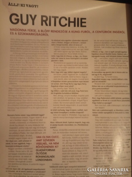 Fhm magazine / newspaper! 2001. / 3. !!