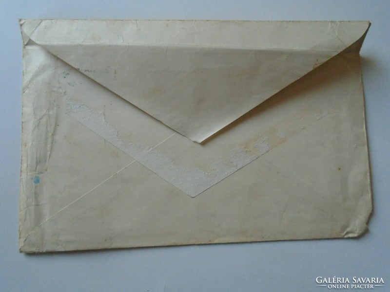 Za482.25 Letter (envelope) Nagykároly 1910's to teacher György Garzó, Chief Archivist of Szatmár County