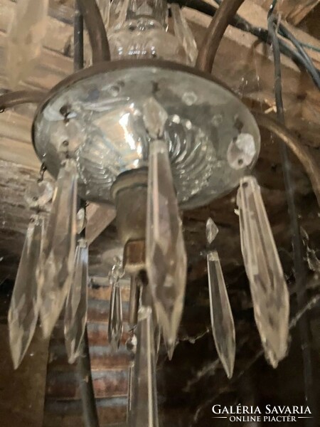 Old chandelier from the attic, 5 burners