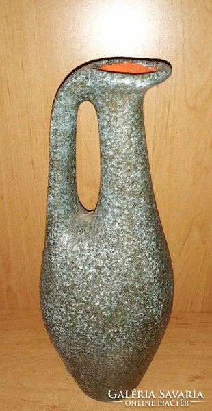Csizmadia Margit Pesthidegkúti kerámia váza - 35 cm magas (8/d)