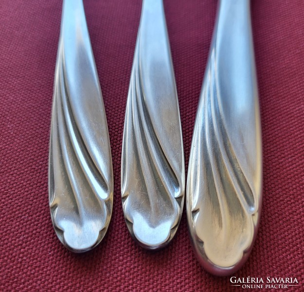 Wmf patent 90 45 silver plated cutlery spoon knife fork silver color